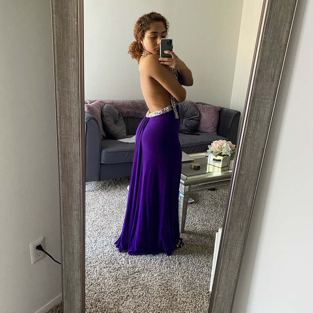 Purple Prom dress